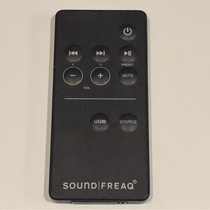 SOUNDFREAQ SFQ-02 OEM GENUINE BLUETOOTH WIRELESS DOCK RADIO REMOTE CONTROL